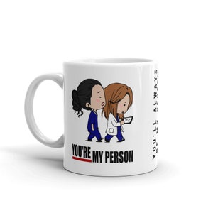 Tu es ma personne, tasse de meilleur ami, cadeau de meilleur ami, cadeau d'anniversaire, tasse de fille avec des énonciations, tasse de café de BFF, cadeau de jour de Galentines, cadeau de soeur image 3