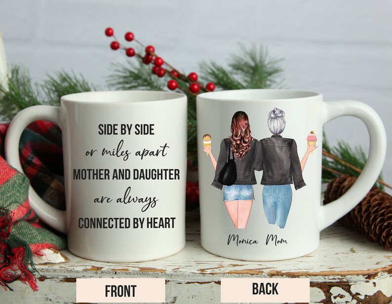 Personalized Mom Mug Custom Mom and Daughter Gift Mother ...