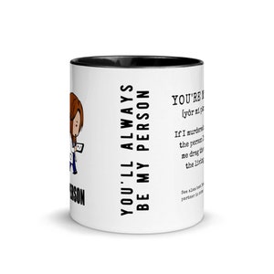 Tu es ma personne, tasse de meilleur ami, cadeau de meilleur ami, cadeau d'anniversaire, tasse de fille avec des énonciations, tasse de café de BFF, cadeau de jour de Galentines, cadeau de soeur image 7