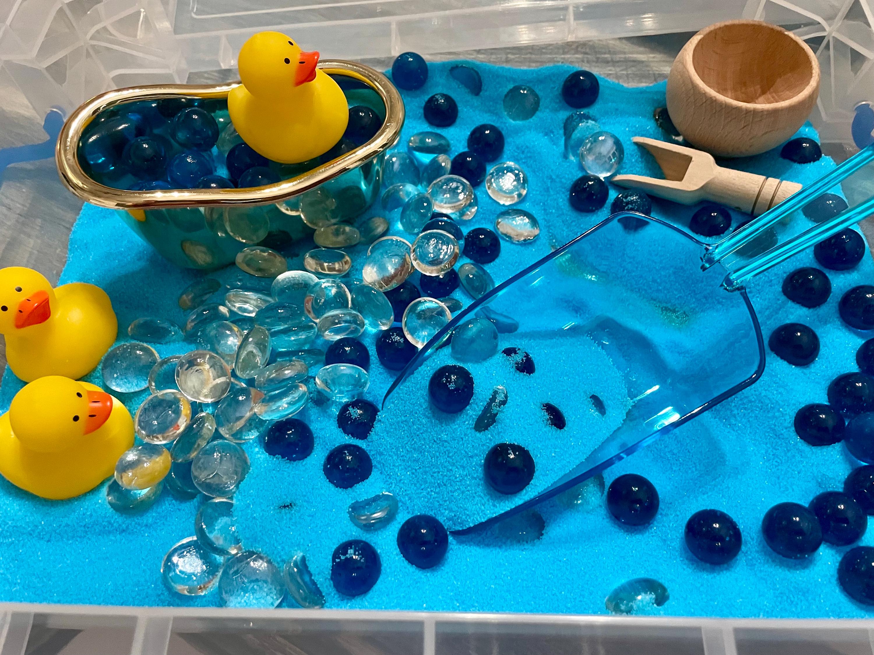 Rubber Ducky Bathtub Sensory Bin - Etsy