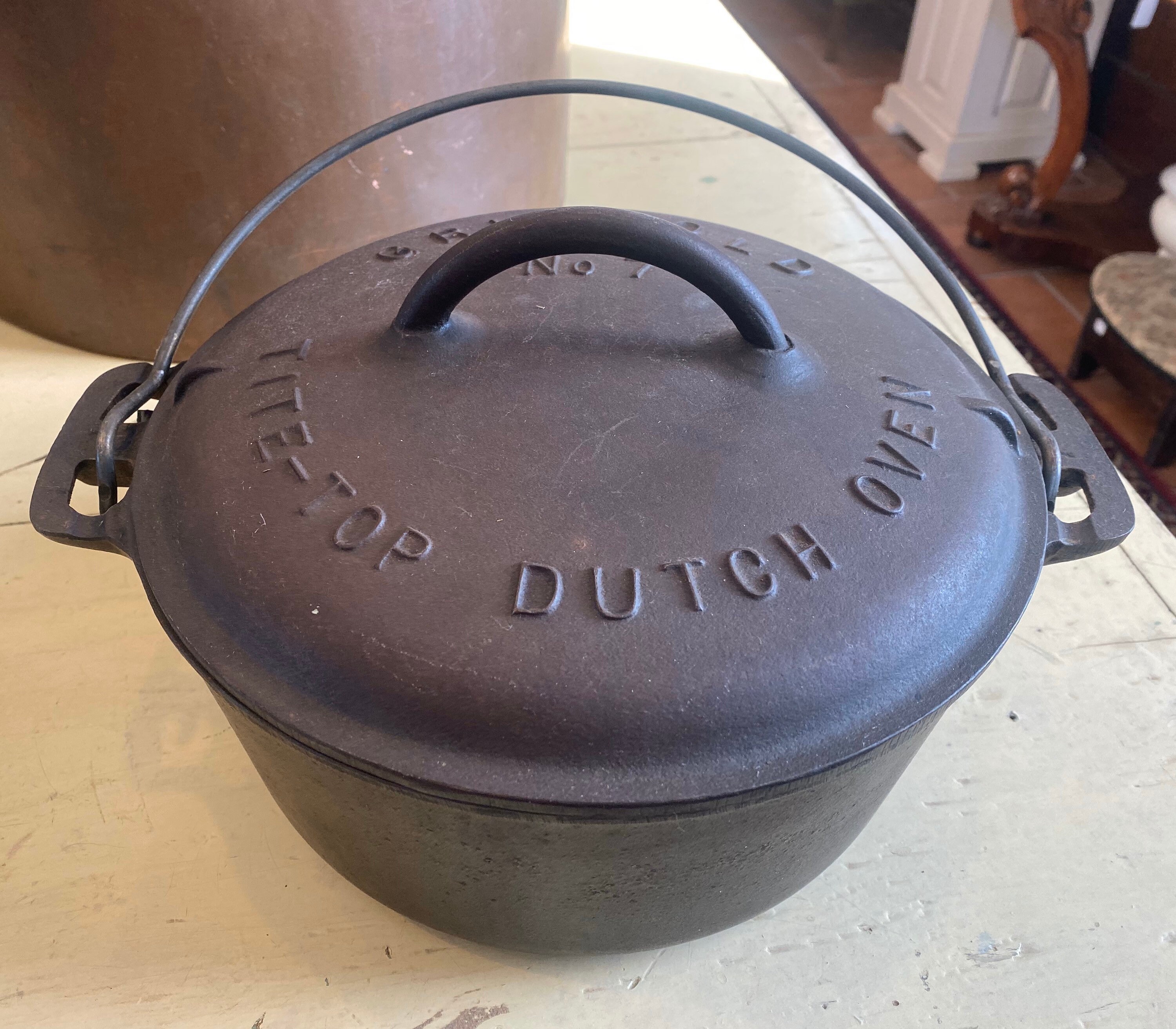 珍しい GRISWOLD Cast Iron Dutch Oven ♯7 tsgwarek.pl