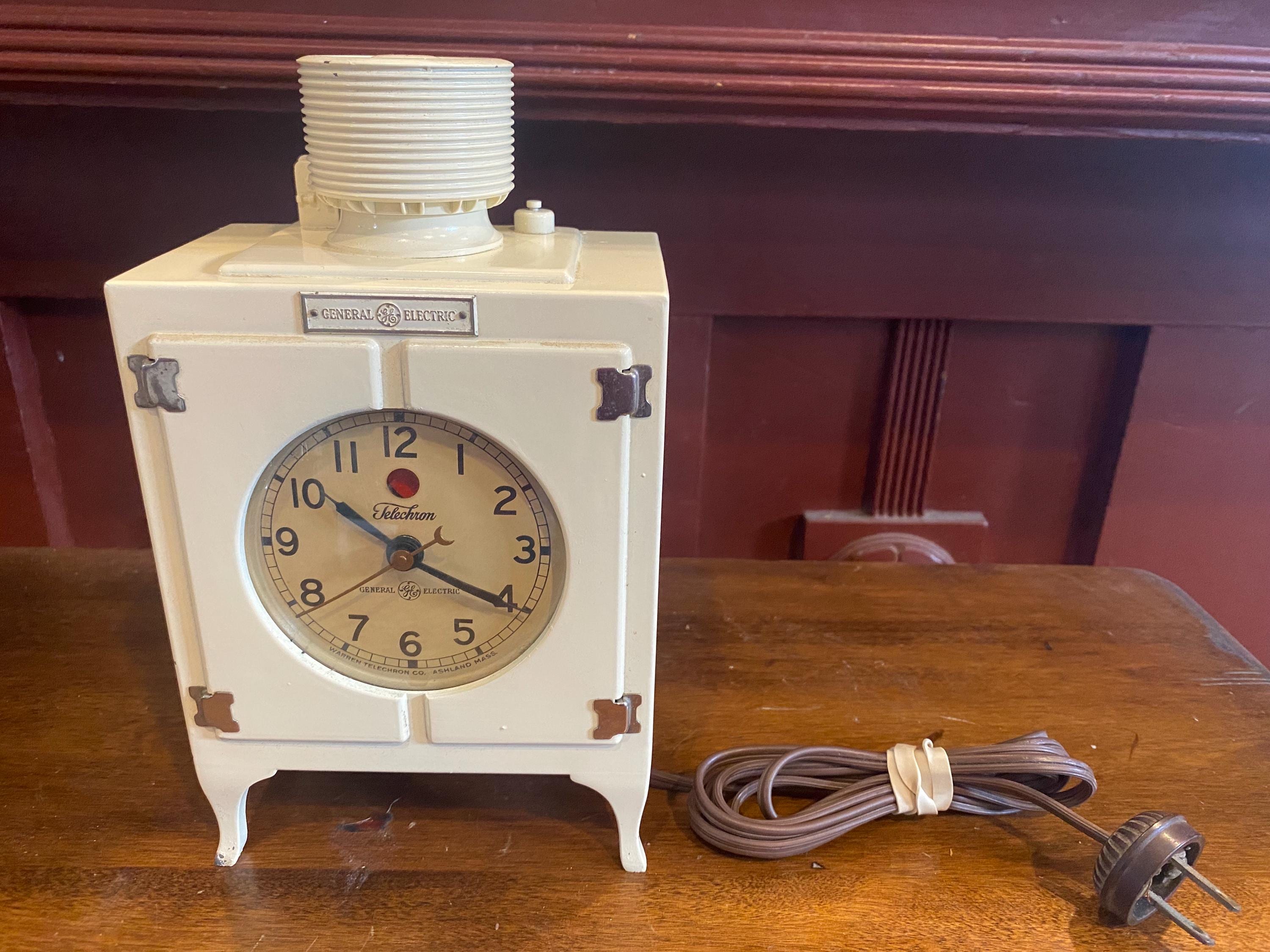 1950’s General Electric ヴィンテージ 時計 GE 希少 Vintage 1950s telechron ge electric clock - Etsy 日本