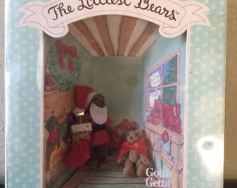The Littlest Bears Santa Clause and Elf 7010 by Gund