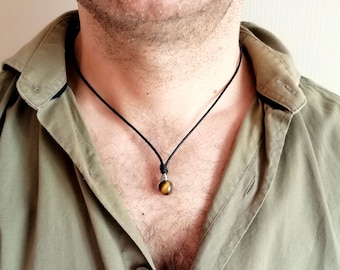 Collar De Tigre De Hip Hop Para Hombre Joyería Fina Acero Inoxidable 