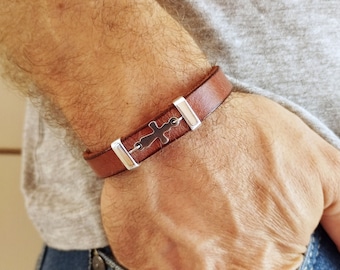 Bracelet Homme FOSSIL En Perles - Style Élégant Et Intemporel - Longueur 250mm