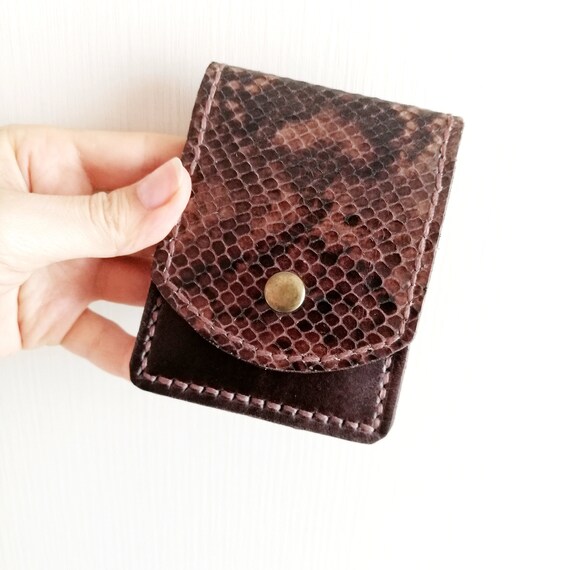 Porta carte shop a scatto