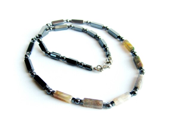 collier homme hématite collier homme hématite