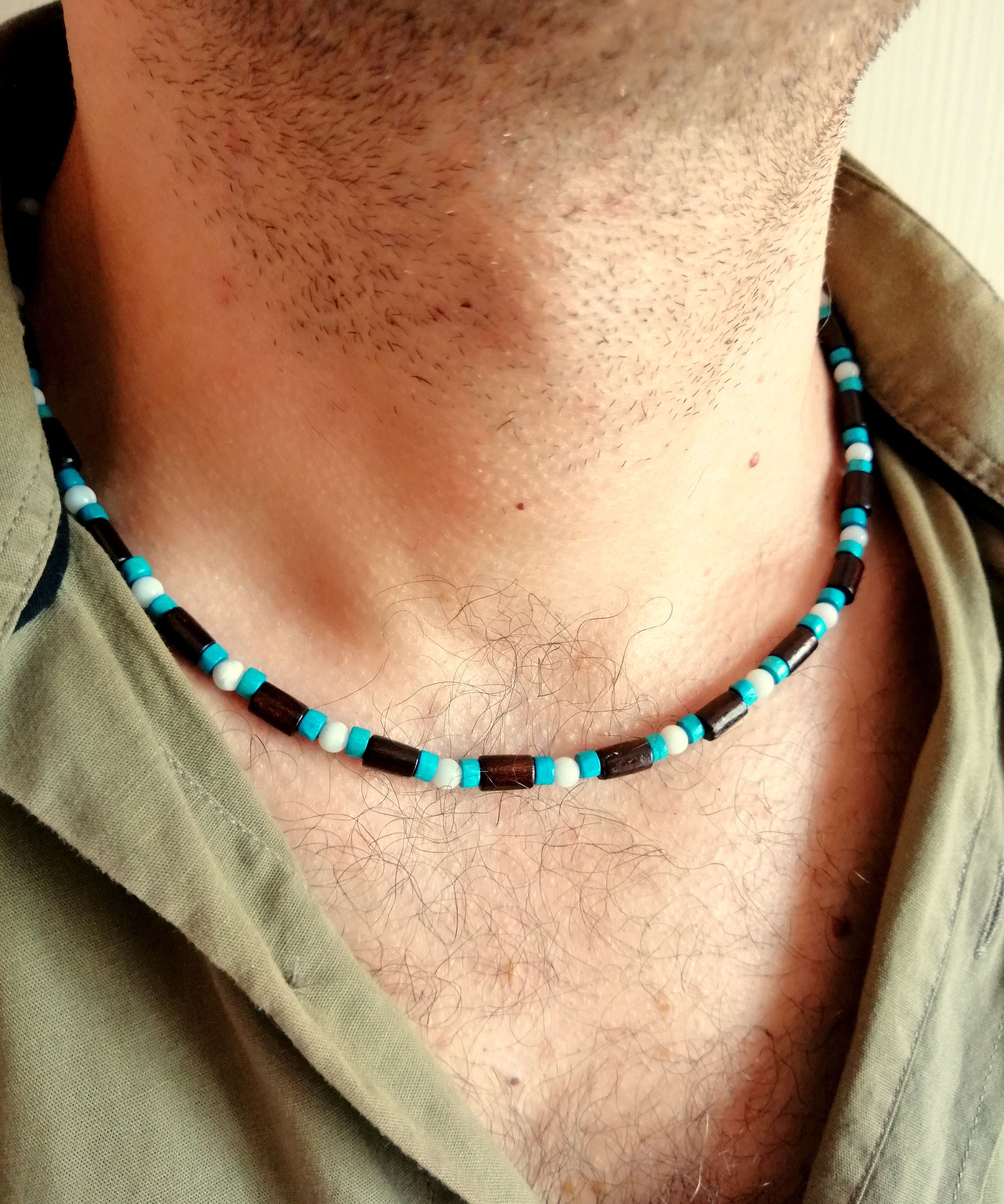 Collana in metallo verniciato nero con pietre e fiori art. COL0005 conf