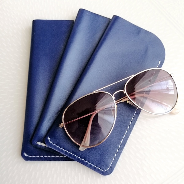 Genuine Leather Sunglass Sleeve