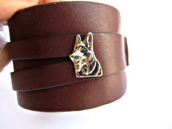 german shepherd bracelet