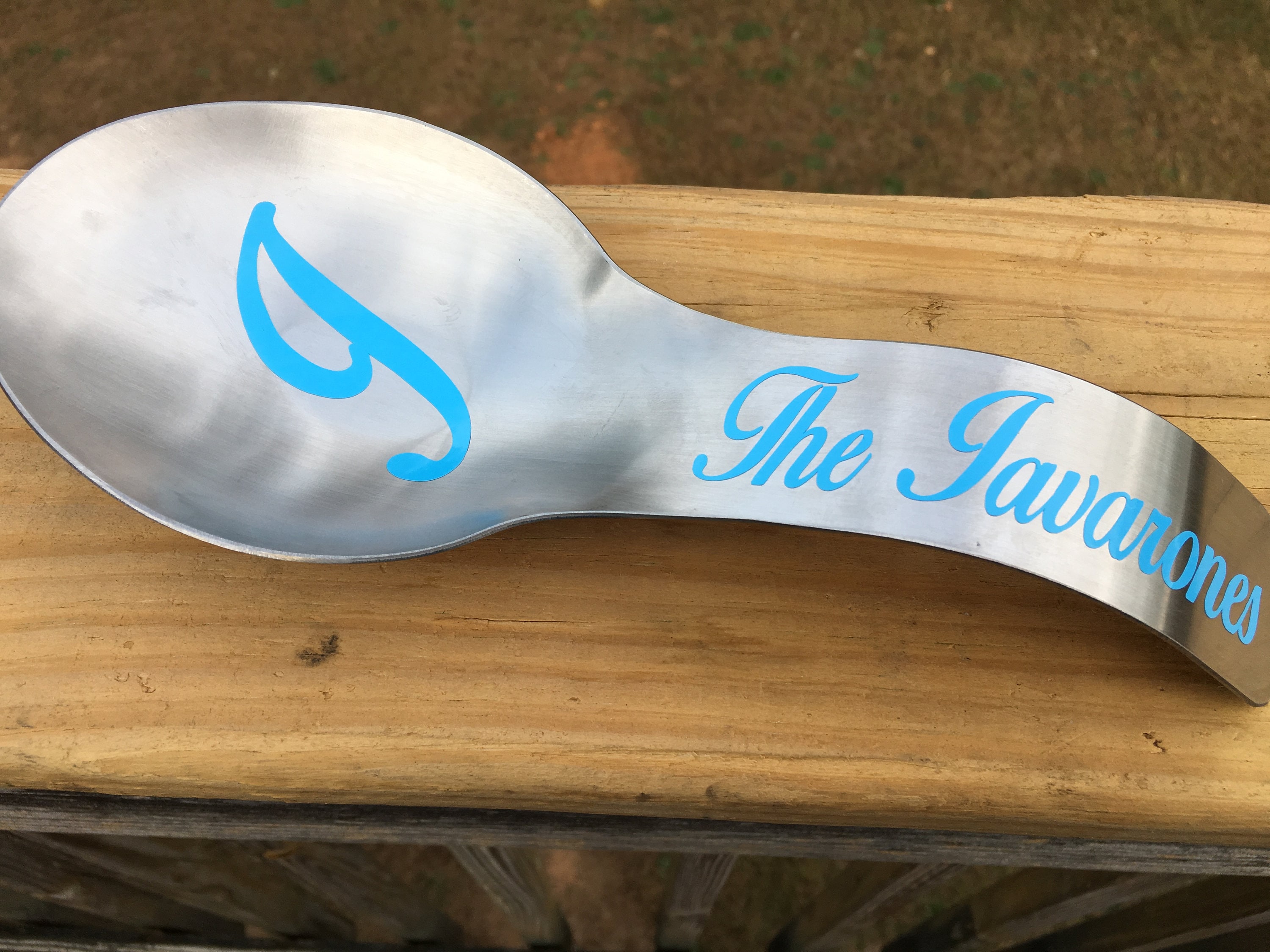 Stainless Steel Personalized Spoon Rest Wedding Gift Spoon Etsy