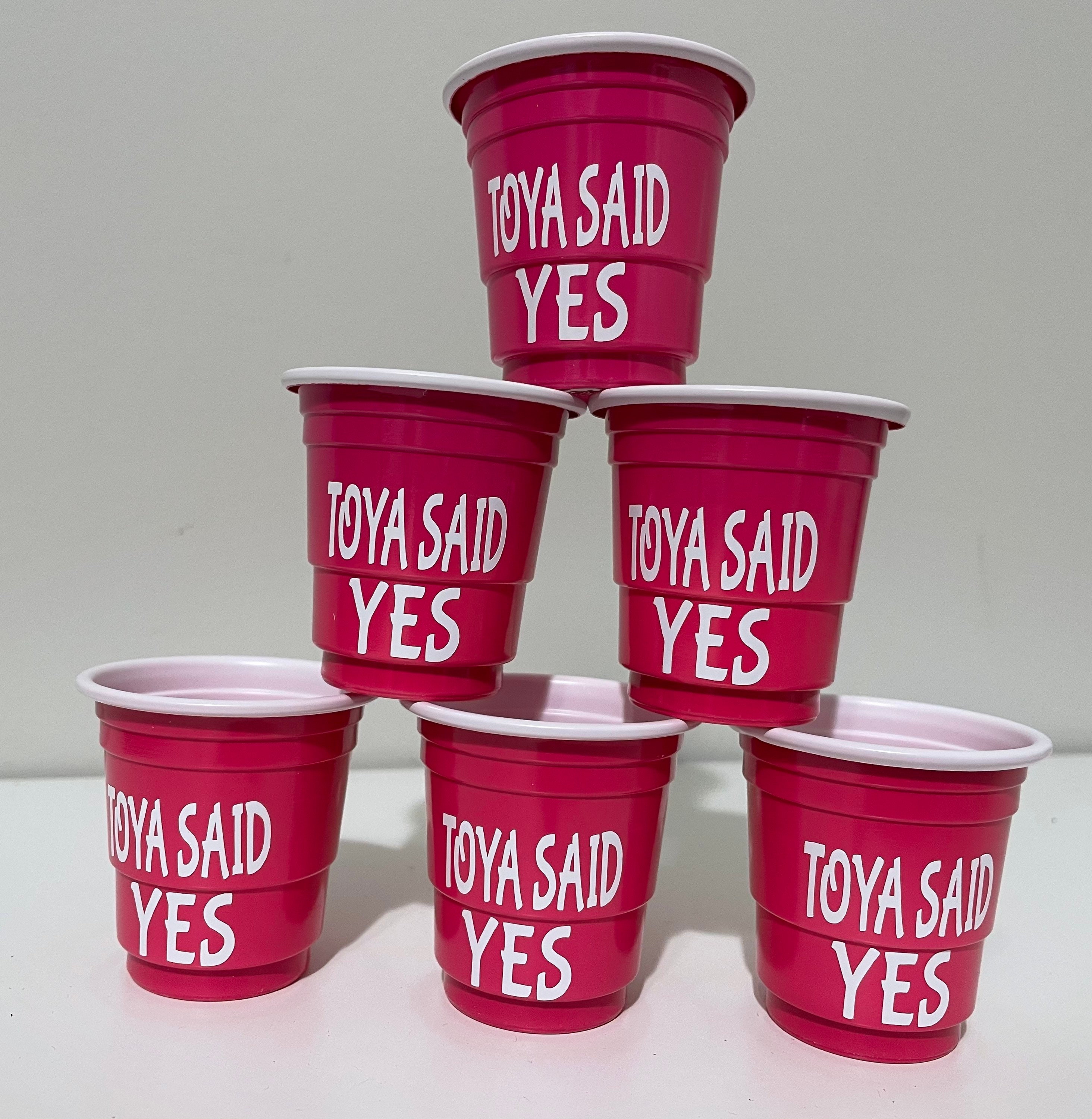 Personalized Mini Shot Glasses Custom Plastic Shot Glass Etsy