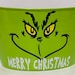 Personalized Christmas Bucket, The Mean One Tub, Christmas Decor, Secret Santa Gift, Candy Bucket, Christmas In July 