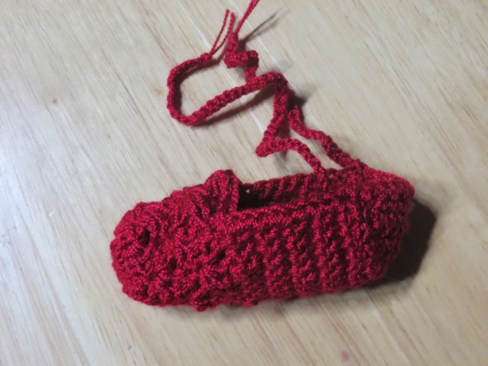 handmade crochet baby ballet slippers, booties, newborn - 6 months old, 6-12 months old, free shipping