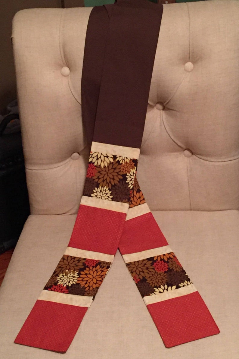 Foulard en tissu, foulard dautomne, accessoire dautomne, mode dautomne image 1