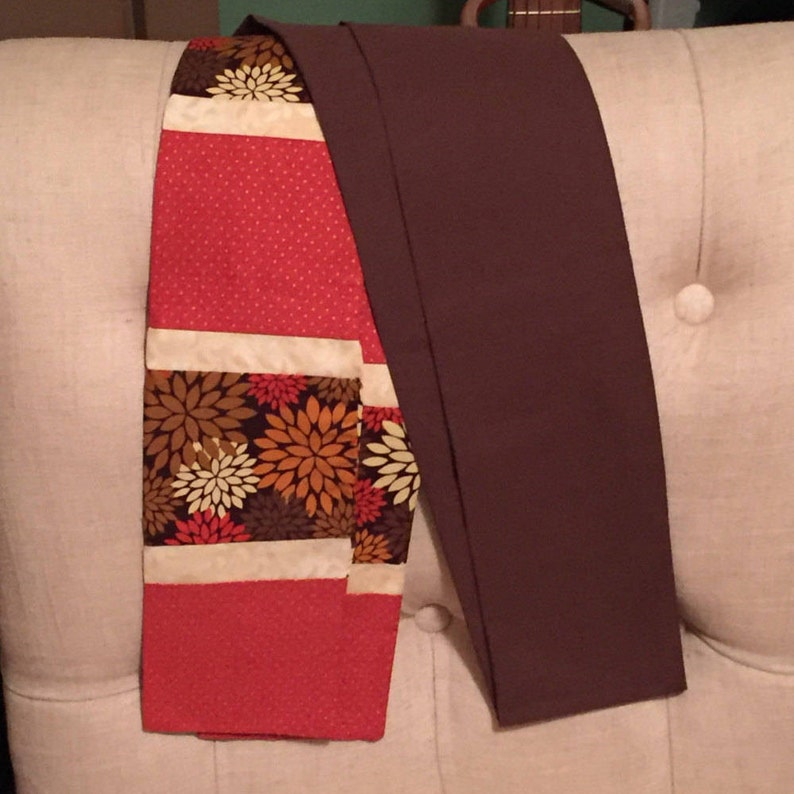 Foulard en tissu, foulard dautomne, accessoire dautomne, mode dautomne image 2