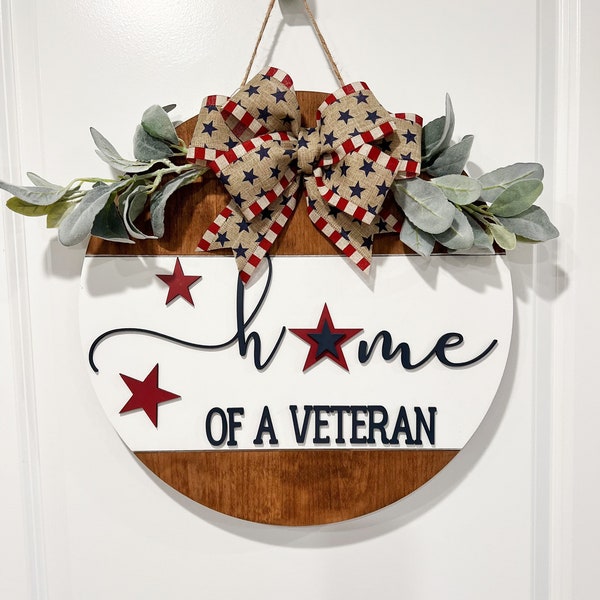 Patriotic wreath| Fourth of July Wreath| Memorial| Front Door Hanger Veteran |American Door wreath |Front door |Holiday Door Hanger | Gift |