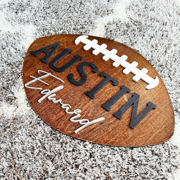 Boys Sports Themed Name Letters Etsy