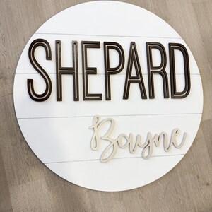 Custom Shiplap Name Sign |baby Shower Gift |girls Name Sign | Nursery ...
