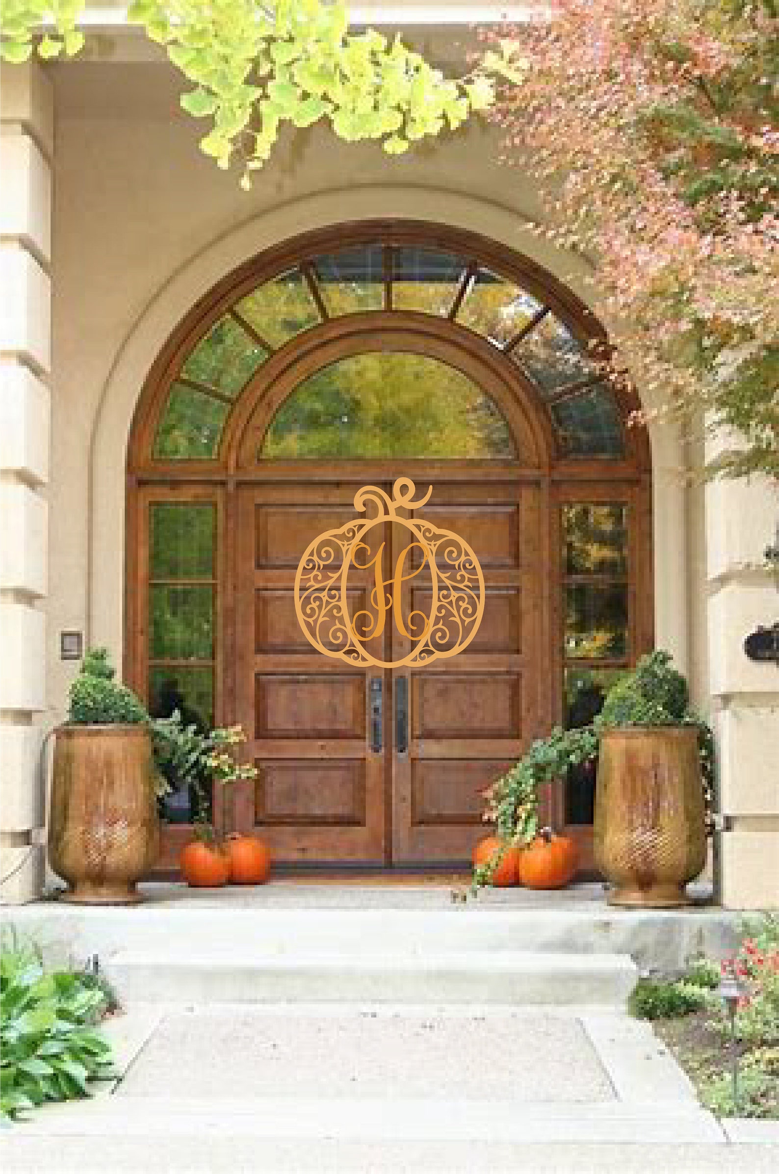 Wooden Monogram Family Name Wall Hangingpersonalized Etsy