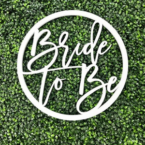Bride to be wooden Sign | Personalized Bridal Sign | Bridal Shower Backdrop | Photobooth Wall Sign | Birthday Name Sign | Sign for Wedding