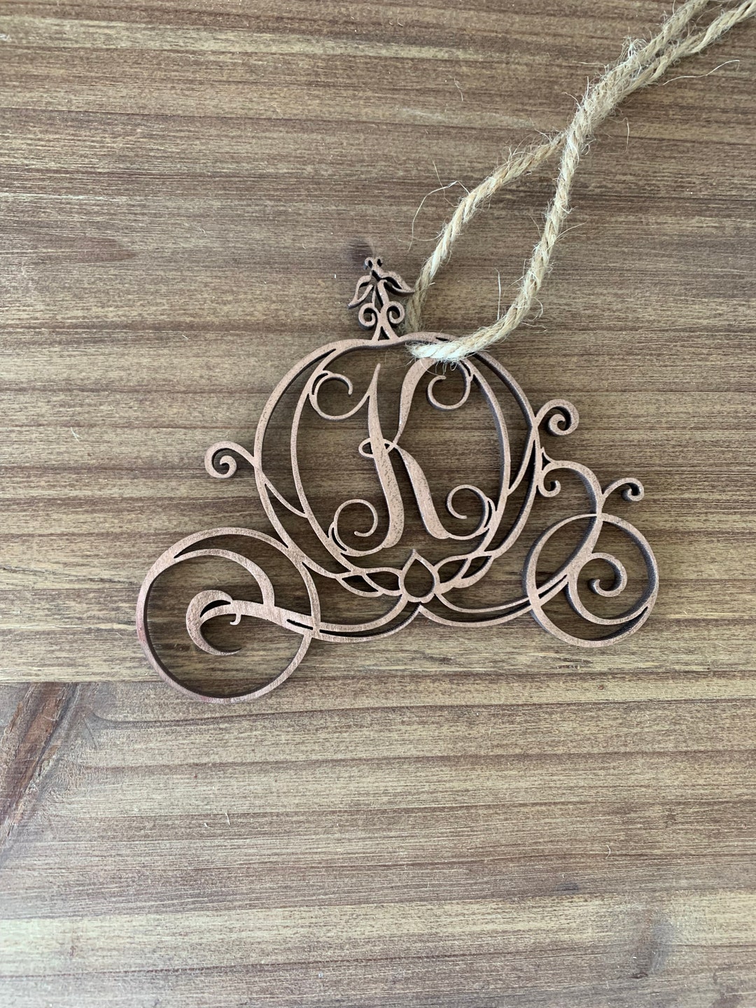 Personalized Christmas Ornamentcinderella Carriage Christmas Ornament