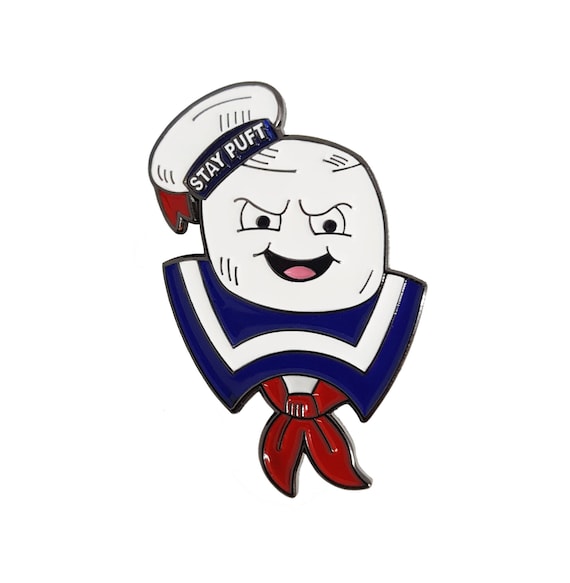 Ghostbusters MEGA FAN enamel pin and cap set.