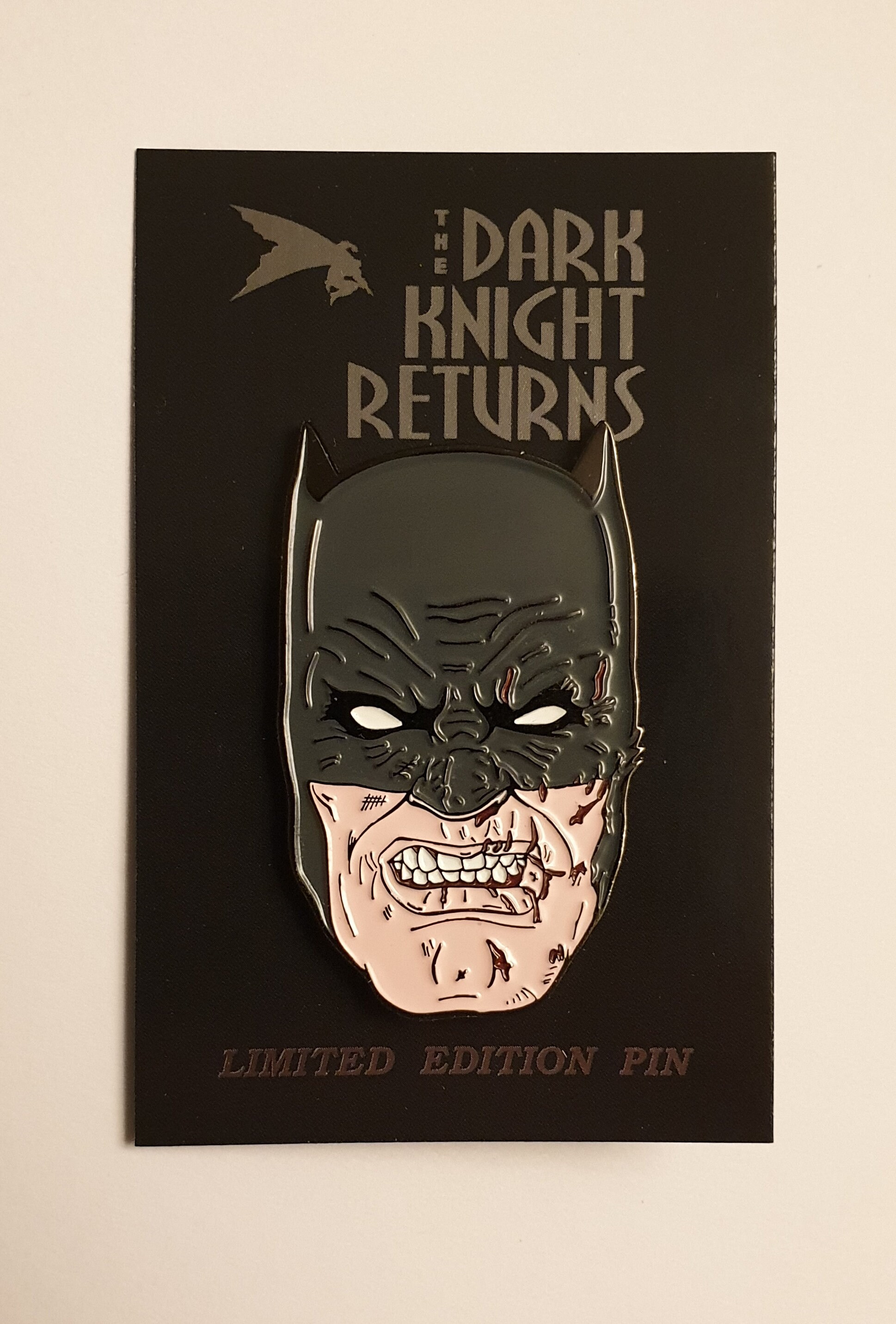 Batman the Dark Knight Returns Retro 8s Enamel Pin - Etsy New Zealand