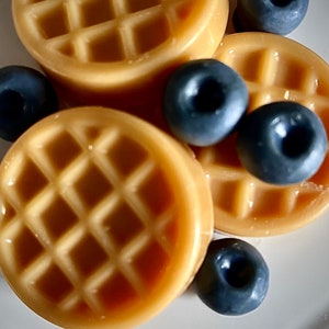 Blueberry and Waffle Wax Melts / Food Like Wax Melts image 4