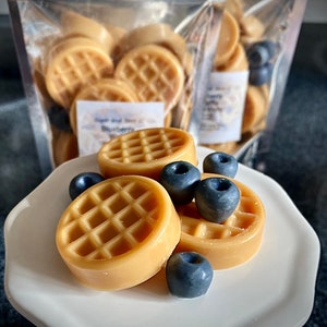 Blueberry and Waffle Wax Melts / Food Like Wax Melts image 10