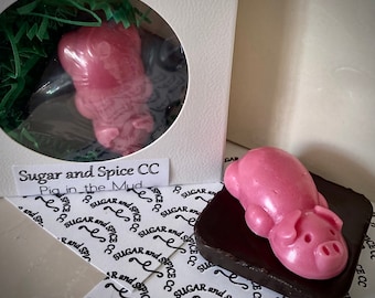 Pig in the Mud Wax Melt / Bacon Chocolate Wax Melts / Pig Wax Melt