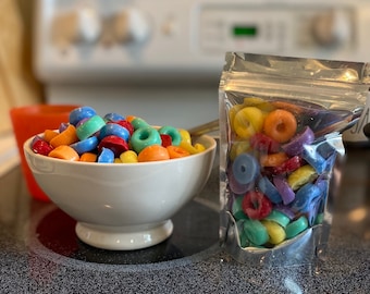 Cera derretida Fruity Loops / Cera derretida con forma de comida