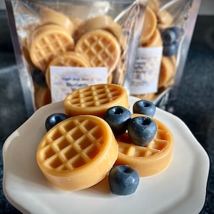 Blueberry and Waffle Wax Melts / Food Like Wax Melts image 8