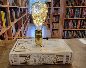 The Great Gatsby Book Lamp