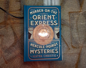 Murder on the Orient Express Book Lamp