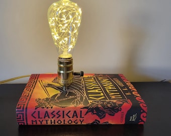Classical Mythology Book Lamp