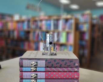 Upcycled Sherlock Holmes Book Lamp