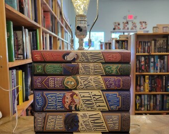 Upcycled Wizard Lamp - Nerdy Ink Covers