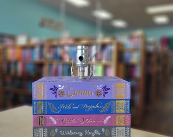 Romantic Classics Book Lamp