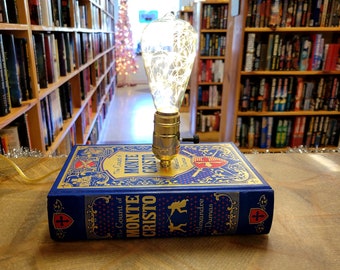 The Count of Monte Cristo Book Lamp