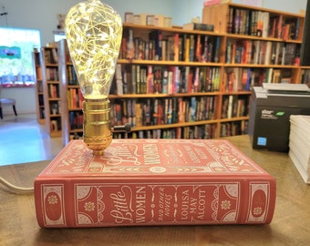 Little Women Book Lamp