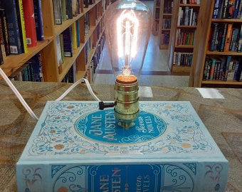 Jane Austen Book Lamp