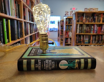The Complete Cthulhu Mythos Tales Book Lamp