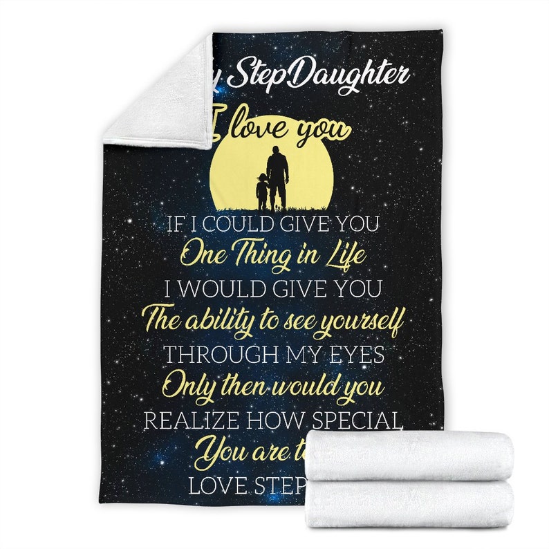Light Yellow Blanket Step Daughter Remember I Love You