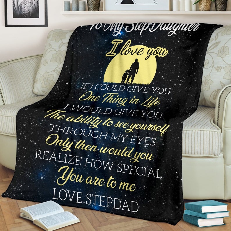 Light Yellow Blanket Step Daughter Remember I Love You