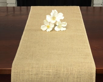 Table Runner, Burlap Hemmed Table Runner, Natural Burlap, Burlap Table Runner, Everyday Table Runner, Country Runner, Farmhouse Runner