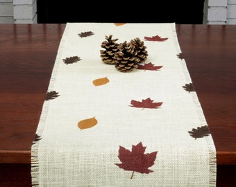 Brown Fall Table Runner Thanksgiving Decorations 13 x 72 Inch Maple Leaves Table Runner Harvest Lace Pumpkin Runner Brow Long Fall Table Line for Thanksgiving Dinner Brown Fall Table Runner Thanksgiving Decorations 13 x 72 Inch Maple Leaves Table Runner Harvest Lace Pumpkin Runner Brow Long Fall Table Line for Thanksgiving Dinner