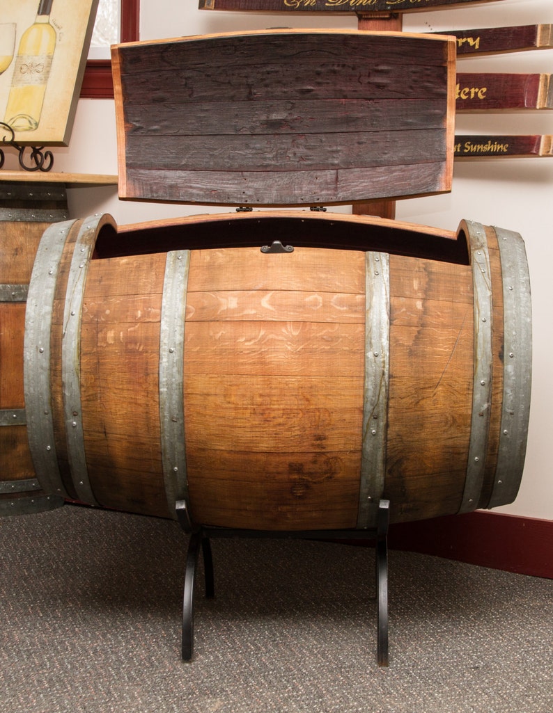 1018 Wine Barrel Ice Chest Etsy