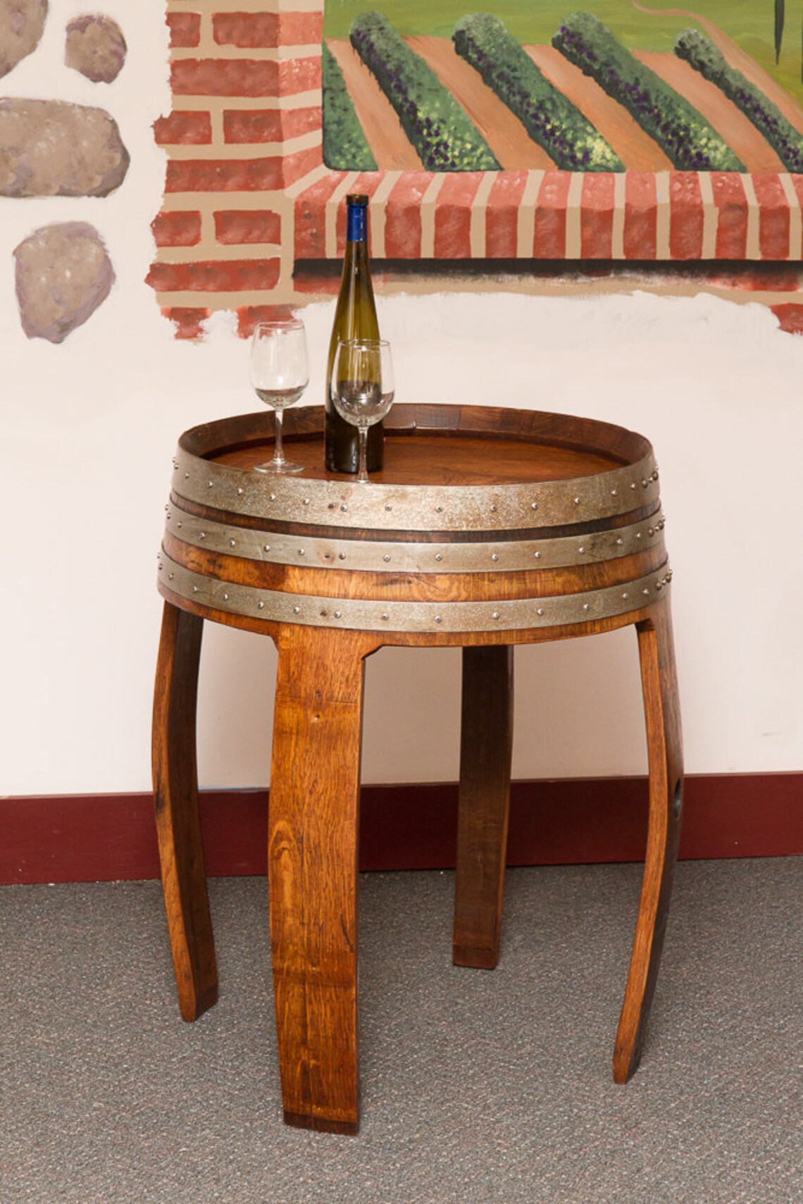 1081 Sonoma Barrel Table Etsy