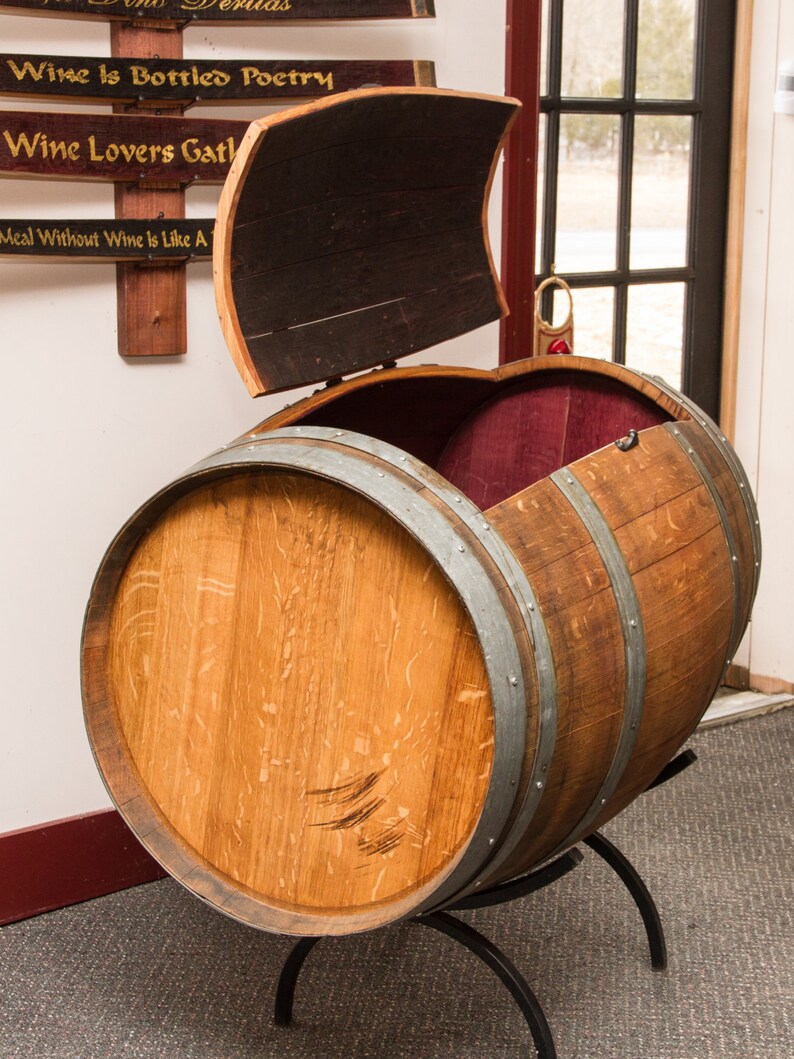 1018 Wine Barrel Ice Chest Etsy